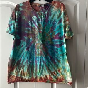 Truffle Shuffle Care Bears Made in the Eighties Tie-Dye T-Shirt Size 2XL